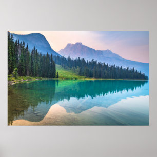 Poster Mountains Yoho National Park, British Columbia