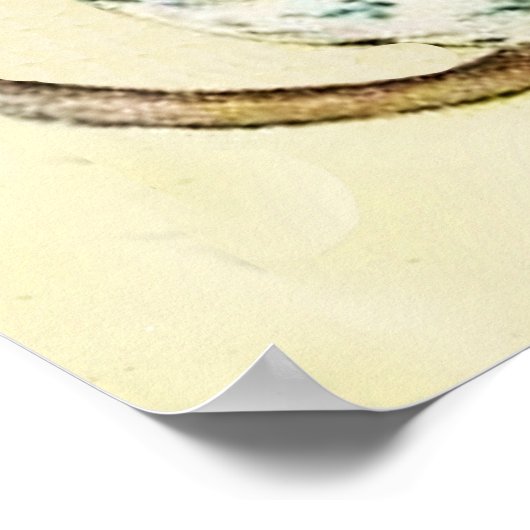 Poster "Mouse Seamstress and Teacup" de Beatrix Potter (Coin)