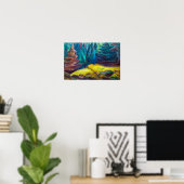 Poster Mousse jaune | Emily Carr | (Bureau à domicile)