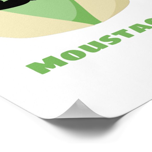 Poster Moustachio (Coin)