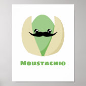 Poster Moustachio (Devant)