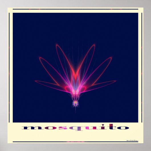 Poster moustique (Devant)