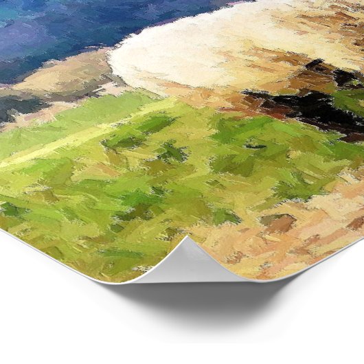 POSTER MOUTON (Coin)