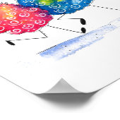 Poster Mouton de danse Whimsical (Coin)