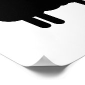 Poster mouton noir (Coin)