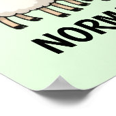 Poster Mouton noir et blanc (Coin)