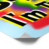 Poster Mouton teint cravate -2 (Coin)