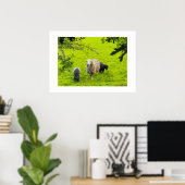 Poster Moutons (Bureau à domicile)