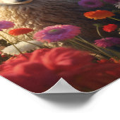 Poster Moutons dans un champ de fleurs 🌺 (Coin)