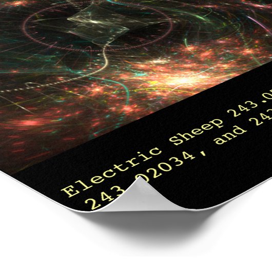 Poster Moutons électriques + Lait (Divers #11) (Coin)