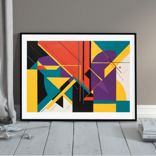 Poster Mouvement Construit