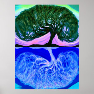 Poster Mouvement de l'arbre de vie