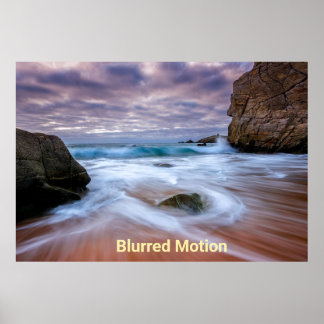 Poster Mouvement Flou