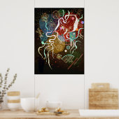 Poster Mouvement | Kandinsky | (Cuisine)