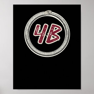Poster Mouvement Ouroboros Snake #4b Sticker