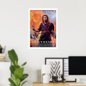 Poster Movie Braveheart (Bureau à domicile)