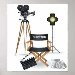 Poster Movie Director Set