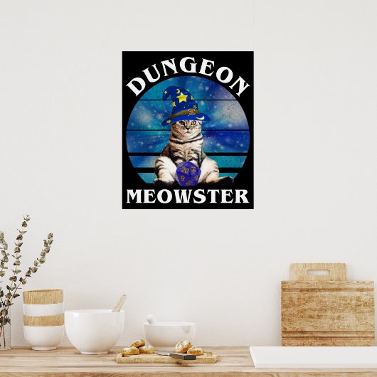 Poster Mowster de Dungeon (Cuisine)