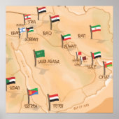 Poster Moyen-Orient (Devant)