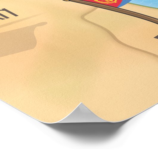 Poster Moyen-Orient (Coin)