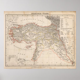 Poster Moyen-Orient, Turquie, Syrie