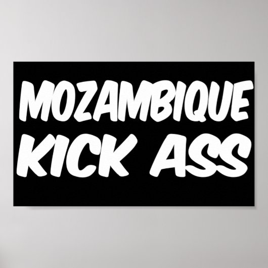 POSTER MOZAMBIQUE (Devant)