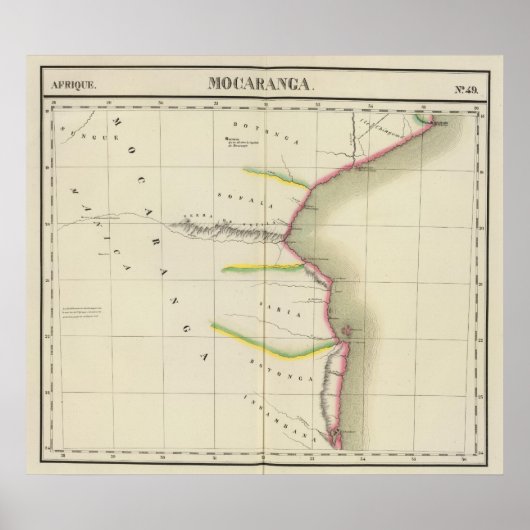 Poster Mozambique, Zimbabwe 49 (Devant)