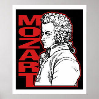 Poster Mozart
