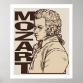 Poster Mozart (Devant)
