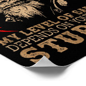 Poster Mpy Old Man - My Level Of Sarcasm Funny Monkey (on (Coin)