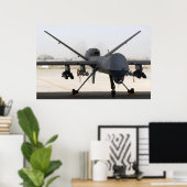 POSTER MQ-9 (Bureau à domicile)
