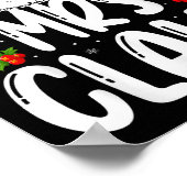 Poster Mr And Mrs Claus Couples Matching Christmas Santa  (Coin)