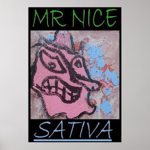 POSTER MR NICE SATIVA