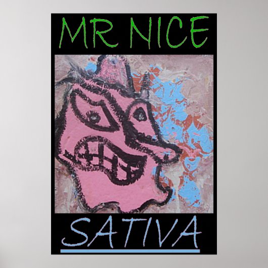 POSTER MR NICE SATIVA (Devant)