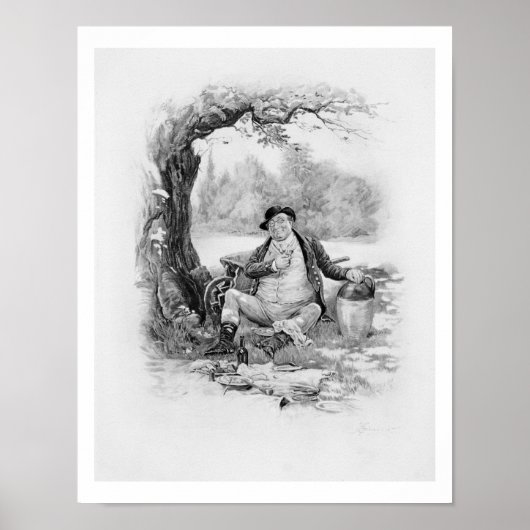 Poster Mr Pickwick, de "Charles Dickens : Un commérage su (Devant)