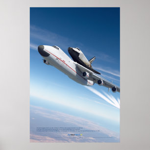 Poster Mriya & Buran : Le Rêve Spatial
