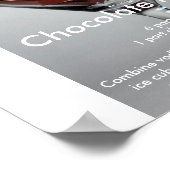 Poster Mrtini au chocolat (Coin)