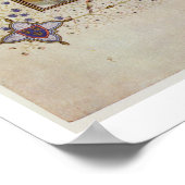 Poster MS 11060-11061 Heures de Notre Dame : Sexte, Adora (Coin)