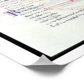 Poster Ms 237 f.47-48 Musical intervals from Boetius's Mu (Coin)