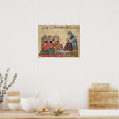 Poster MS Ahmed III 3206 Le philosophe (Cuisine)