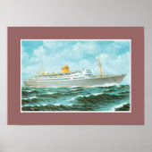 Poster MS Bergensfjord en mer (Devant)