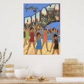 Poster MS Biloxi vintage (Cuisine)