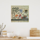 Poster Ms Pers 332 Poivron et préparation du poivre (Cuisine)