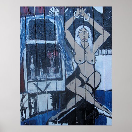 POSTER MS VALDEZ À CÔTÉ DE LA FENÊTRE (Devant)