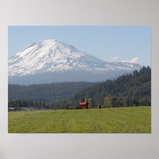 Poster Mt. Adams, Washington (Devant)