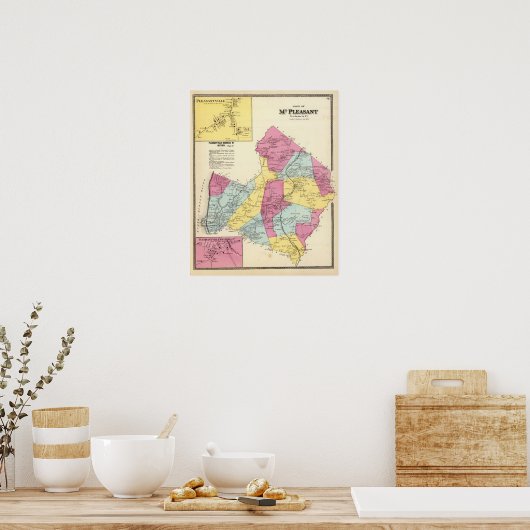 Poster Mt Agréable, Ville (Cuisine)