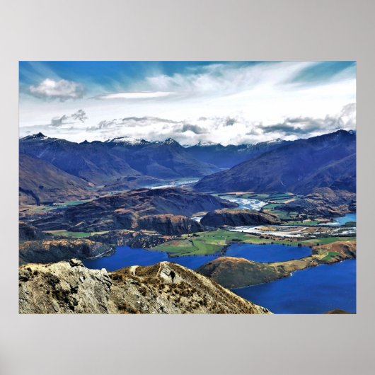 Poster Mt. Aspiration du pic de Roy (Devant)