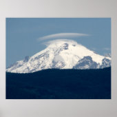 Poster Mt Baker avec nuage (Devant)