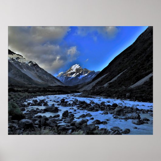 Poster Mt. Cook/Aoraki (Devant)