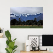 Poster Mt Cook de l'est (Bureau à domicile)